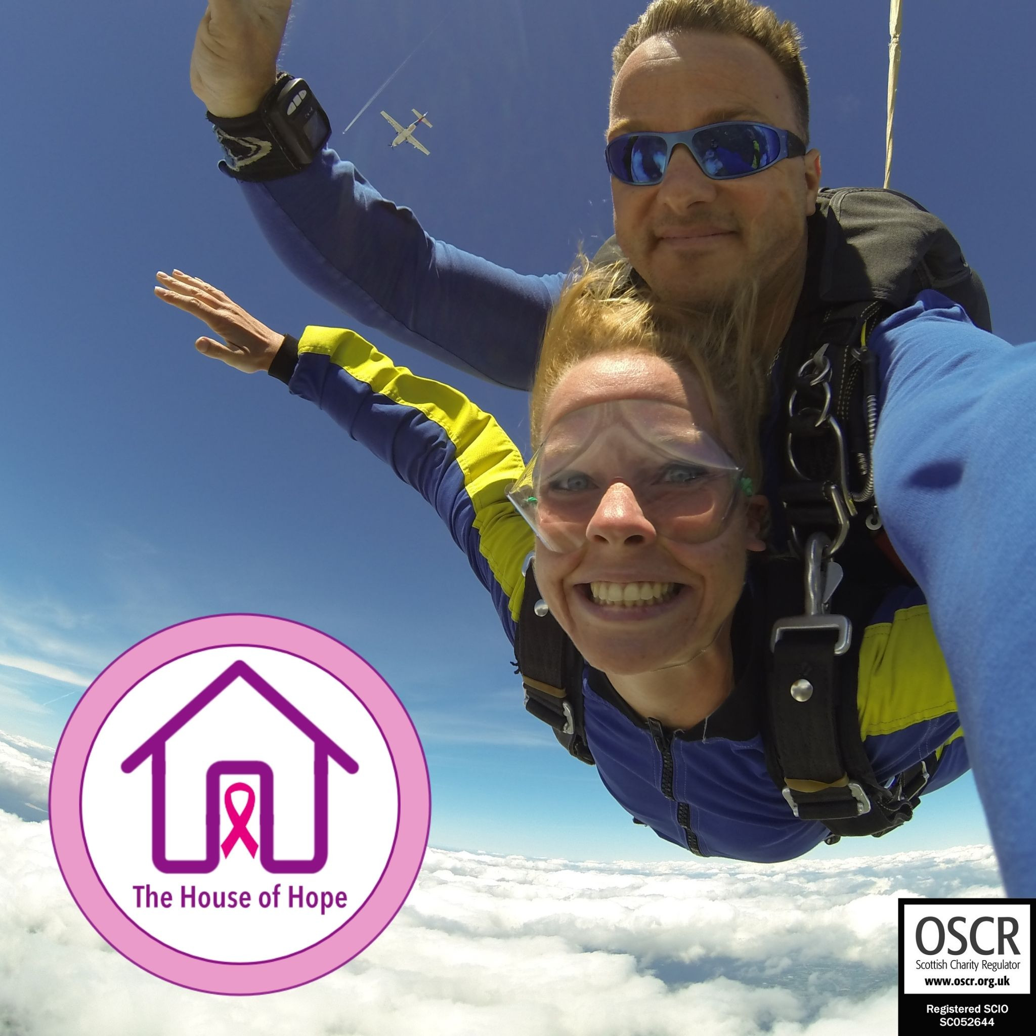 Fundraising for St Andrews Sky Dive January 2024
