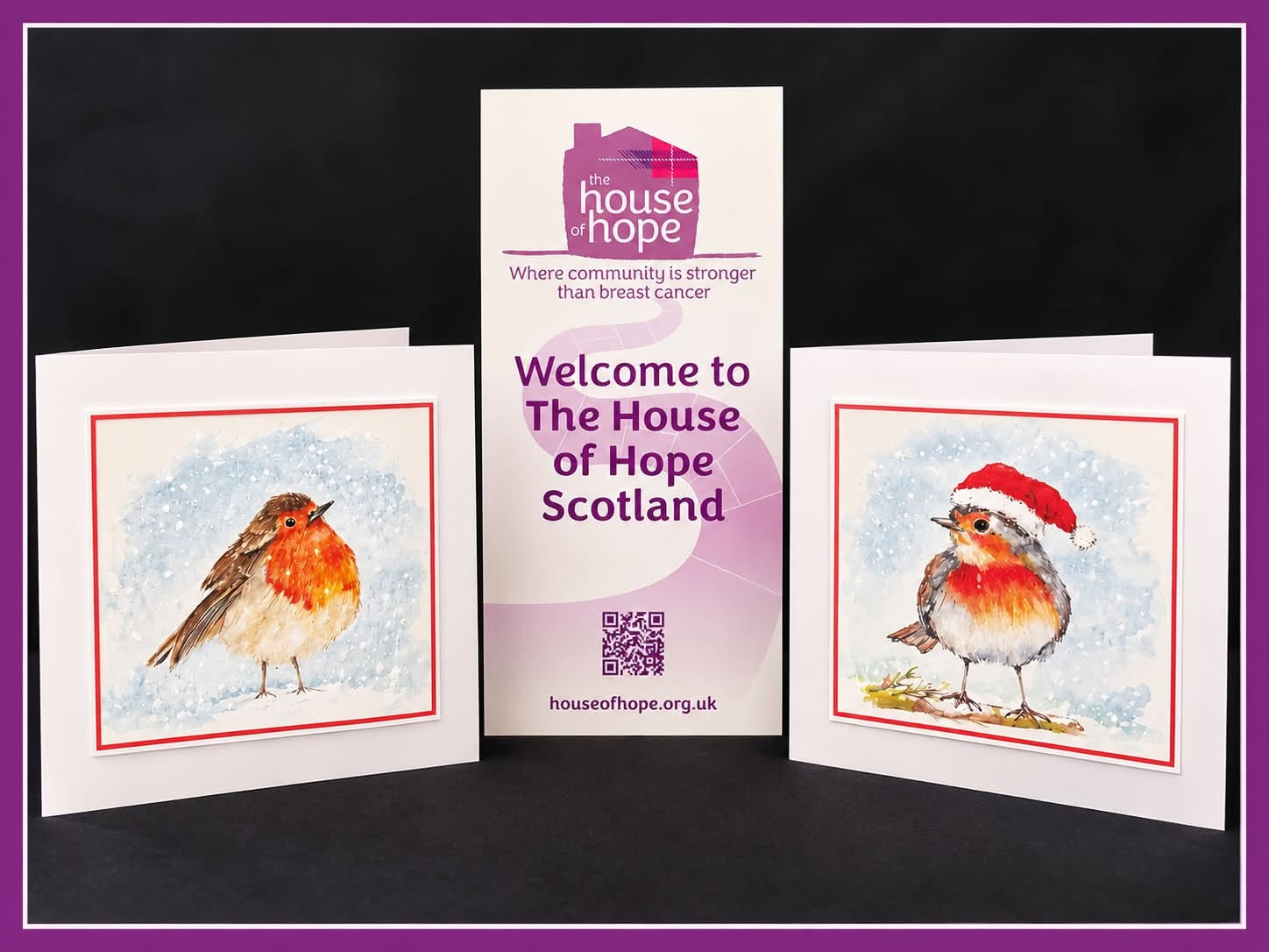 Little Robins of Hope - Christmas Cards