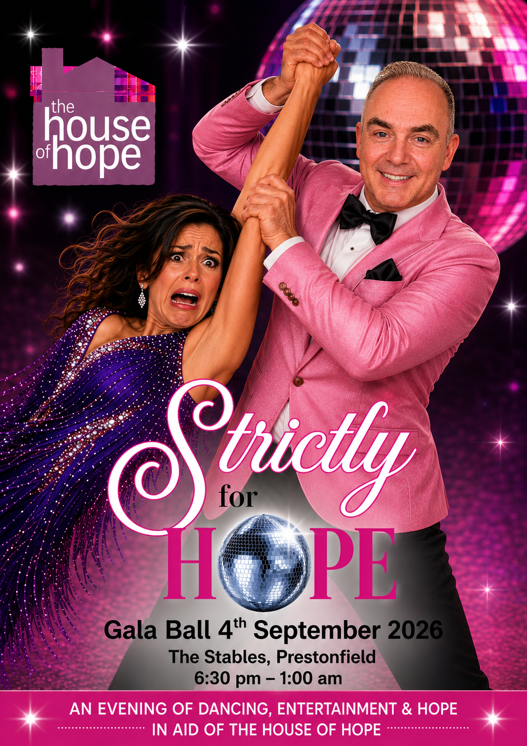 'Dancing' (well kind of) for Hope - Denis Style